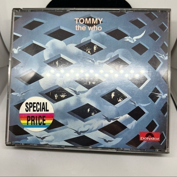 EUC-TOMMY The Who 2CD Box Set Polydor 800 077-2 W.Germany Repress 1969 Rare - Picture 1 of 9